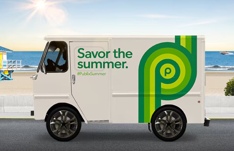 Publix ice cream truck