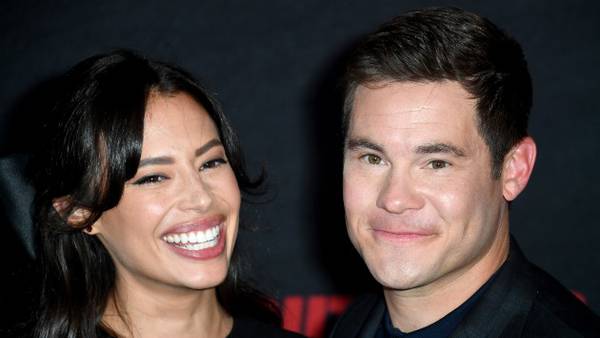 Adam Devine and wife Chloe Bridges expecting their first child