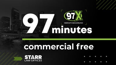 97 Minutes Commercial Free