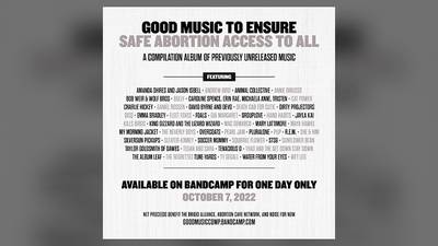 Pearl Jam, R.E.M., Wet Leg contributing unreleased recordings to 'Safe Abortion Access to All' ﻿benefit compilation