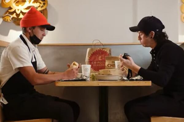 Twenty One Pilots have their own burrito you can order at Chipotle