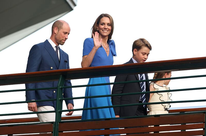 Prince William, Catherine, George and Charlotte