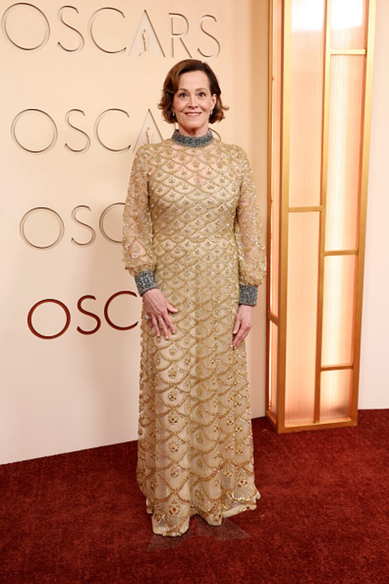 Oscars red carpet