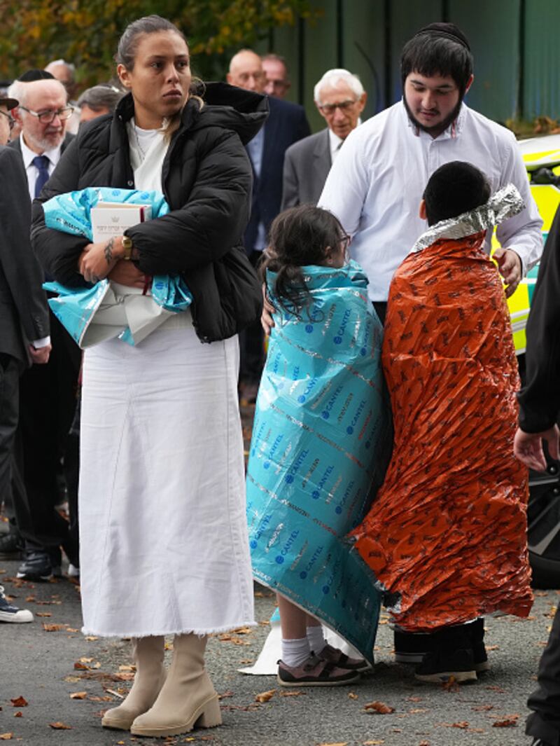Stabbing at Manchester synagogue